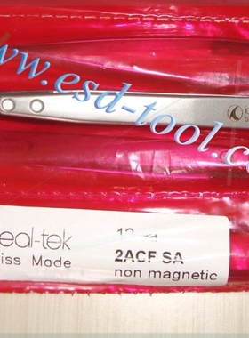 出售 瑞士IDEAL-TEK镊子2ACF.SA防静电镊子 ESD镊子  炭纤维镊子