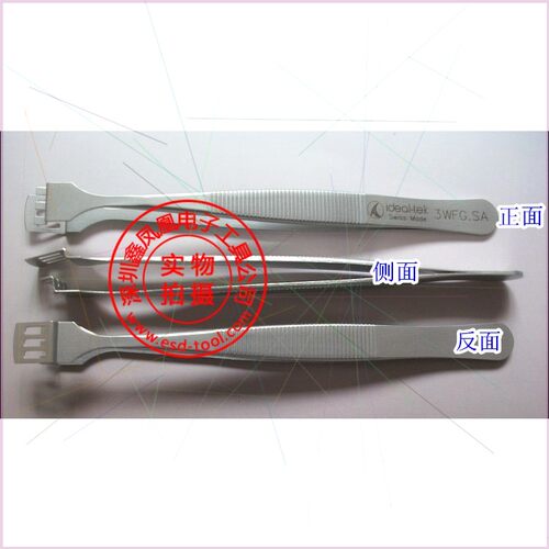 出售 瑞士ideal-tek晶片专用镊子 3WFG.SA 不锈钢精密晶圆镊子晶