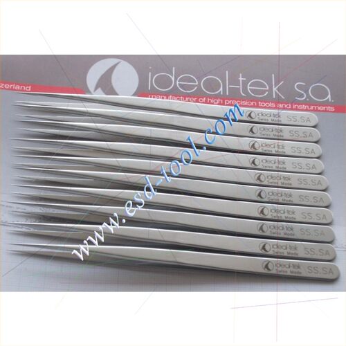 出售 原装进口镊子 瑞士IDEAL-TEK镊子 SS.SA不锈钢高精密直细尖