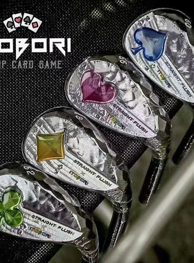 ITOBORI一刀雕高尔夫球杆挖起杆扑克牌系列男女士切杆角度杆正品