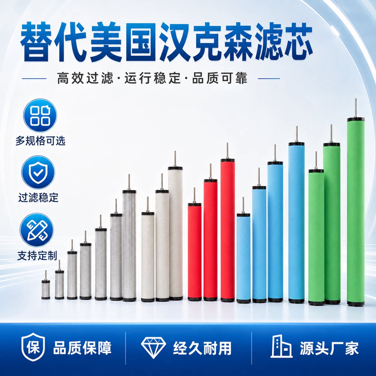 美国CTA汉克森过滤器滤芯E5/E7/E9-16/20/24/32/36压缩空气除水油