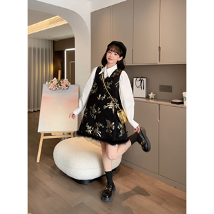 新中式 孕期穿搭孕妇装 娜娜 国风内搭连衣裙套装 里歌剧院