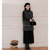 气质高级连衣裙套装 猫单 孕期穿搭孕妇装 冬新品 星坠古堡 娜娜