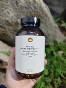 德国代购Sunday周日自然 OPC葡萄籽精华胶囊 原花青素240粒 现货
