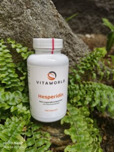 代购德国药房橙皮苷柑橘皮提取物生物类黄酮胶囊Vitaworld100粒