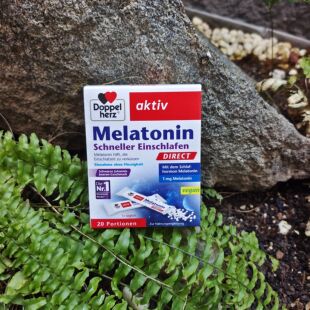 德国直邮代购Doppelherz 双心褪黑素口服即溶颗粒1毫克 睡眠 现货