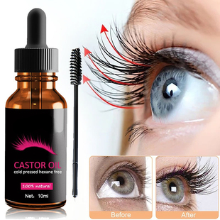 Growth Longer Serum Oil Fuller Castor Eyelash