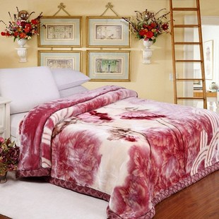 Blankets winter thickened raschel blanket double layer 毛毯