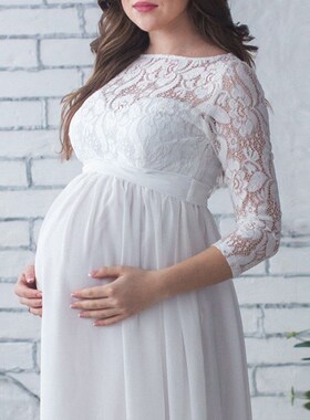 Pregnant Maternity Photography Props Women Pregnancy dress