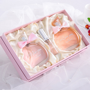 女士香水礼盒套装   lady perfume set lasting light fragrance
