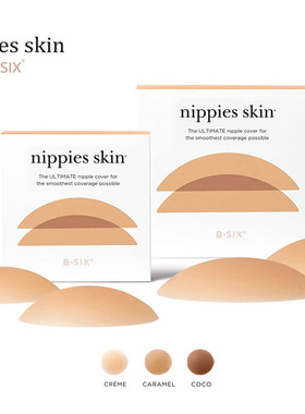 现货美国nippiesskin无痕超薄braza硅胶文胸bristols6six胸贴乳贴