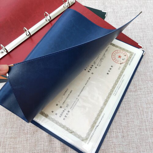 资料袋资料册A4活页文件夹文件袋孕检报告收纳试卷奖状归类整理