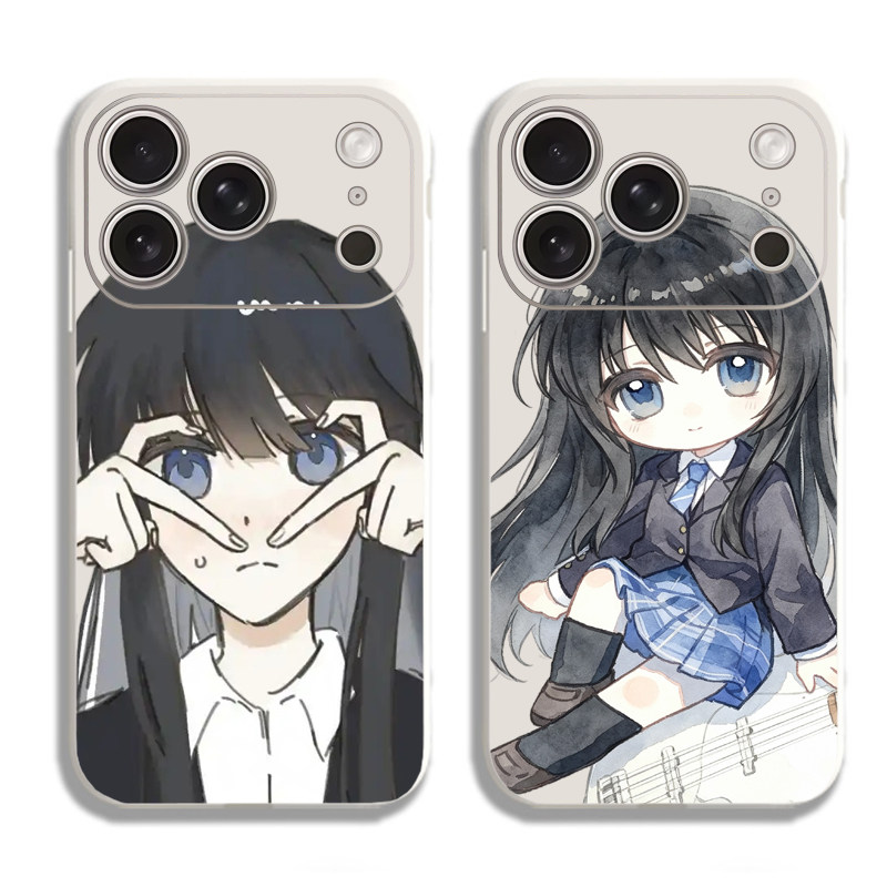 冬马和纱手机壳适用于苹果16华为mate70白色相簿iPhone17promax游戏OPPO小米15vivo周边二次元14小木曾雪菜13图片