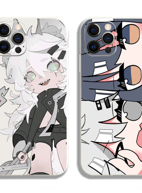 简约头像拉普兰德周边手机壳适用苹果16promax小米14红米k80华为pura70硅胶vivo保护套oppo一加13古董白15软