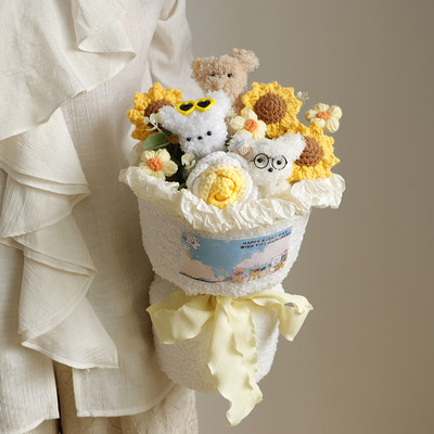 成品扭扭棒可爱手工小狗