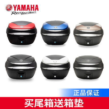 雅马哈摩托车电动车尾箱机车快拆后备箱尾架靠背彩盖巧格福禧巡鹰