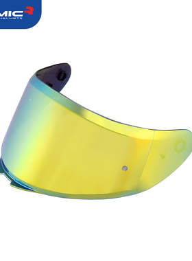 RYMIC原装头盔镜片S-GT碳纤维全盔R852星烁半盔R859镜座镀红蓝黑