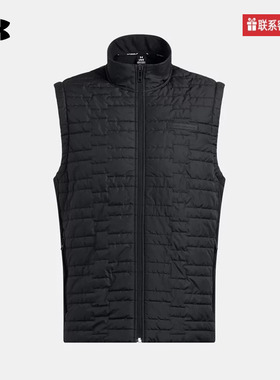 安德玛UA秋冬新款Storm Session男子高尔夫运动马甲1385830-001