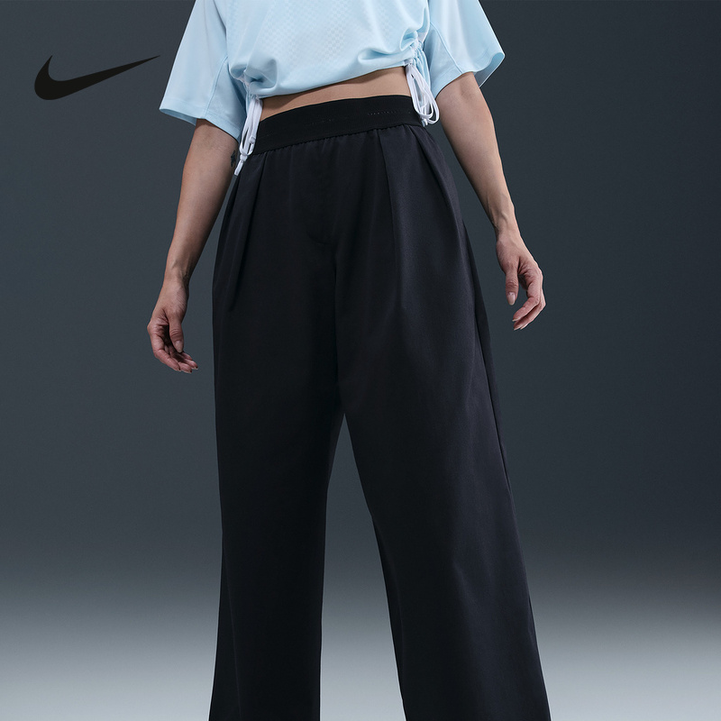 Nike耐克官方运动2025冬女梭织长裤 HV2079-010