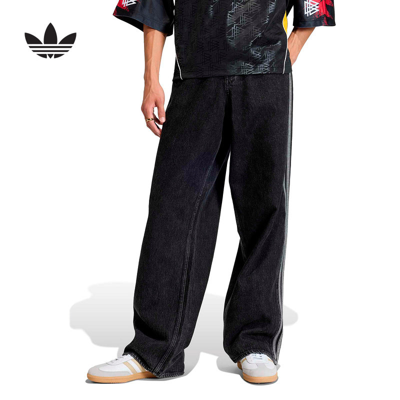 adidas阿迪达斯官方运动2026春男牛仔长裤 KD1497图片