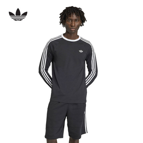adidas阿迪达斯官方运动2026春男长袖T恤 KE3546