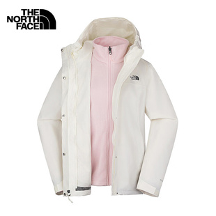 W女三合一夹克 FACE北面户外运动2025F NF0A8CK33IE1 NORTH THE