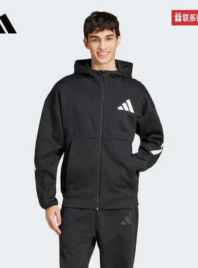 adidas阿迪达斯官方运动2025春男针织夹克 JD5984