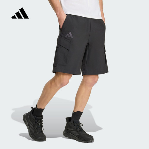 adidas阿迪达斯官方运动2026夏男梭织短裤 KE5026
