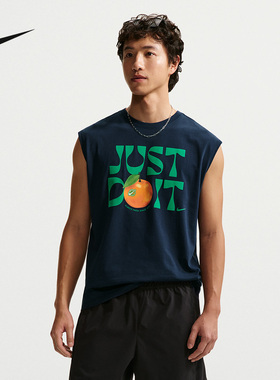 NIKE耐克2026夏季新款男休闲运动宽松舒适透气印花背心IR4969-451