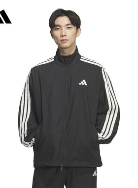 adidas阿迪达斯官方运动2026春男梭织夹克 KR2548