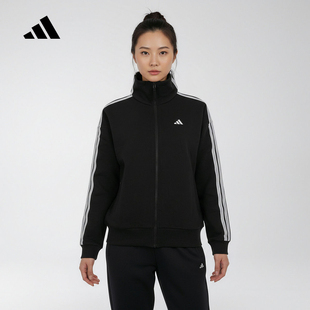 adidas阿迪达斯官方运动2026春女针织夹克 KW0654