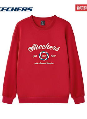 斯凯奇运动2025春男卫衣 L125M058-03LC