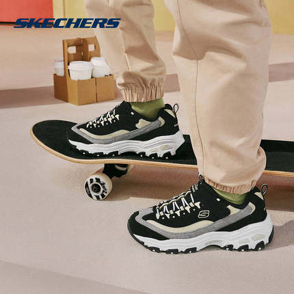 SKECHERS斯凯奇运动2025冬女童童鞋 302524L-BKNT