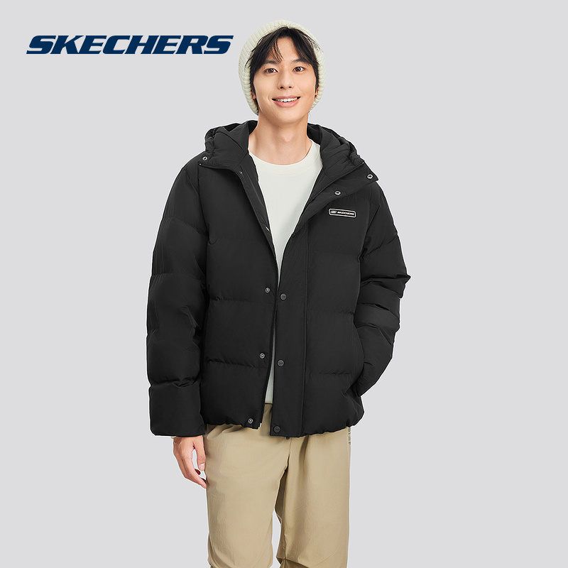 斯凯奇运动2024秋中性羽绒服 L324U154-0018