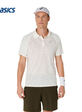 ASICS亚瑟士运动2025F/W男短袖POLO 2041A365-100