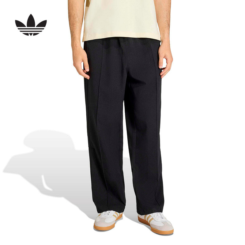 adidas阿迪达斯官方运动2026春男梭织长裤 KC9052