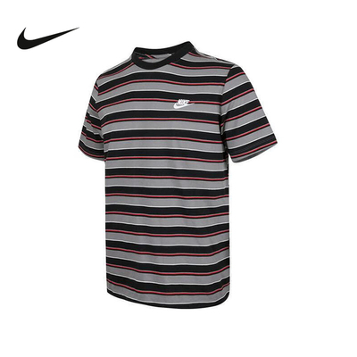 Nike耐克官方运动2025秋男短袖针织衫 HJ0551-011