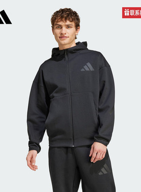 adidas阿迪达斯官方运动2025秋男针织夹克 JE7538