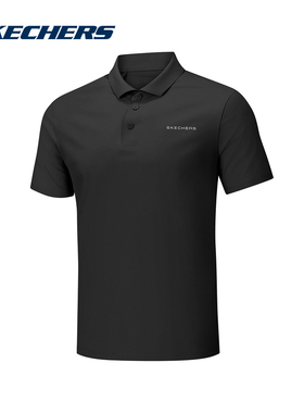 Skechers斯凯奇26夏季男士运动短袖透气舒适休闲POLO衫 P226M109
