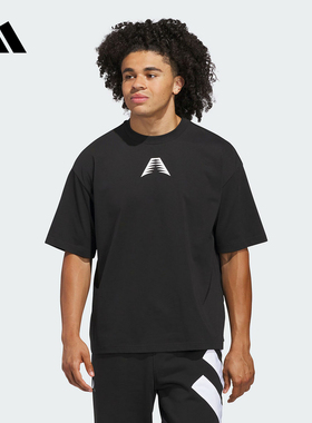adidas阿迪达斯官方运动2025冬男短袖T恤 KC3700