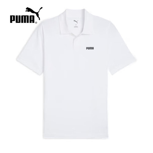 PUMA彪马官方运动2025夏男短袖POLO 690644-02