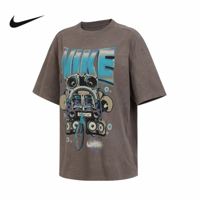 Nike耐克官方运动2025夏女短袖针织衫 HF9692-214