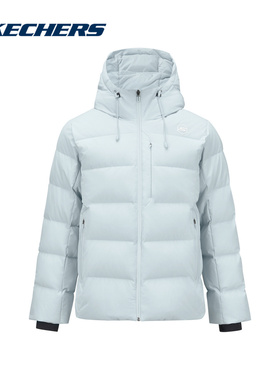 斯凯奇运动2025冬男短羽绒服 P424M016-01MZ