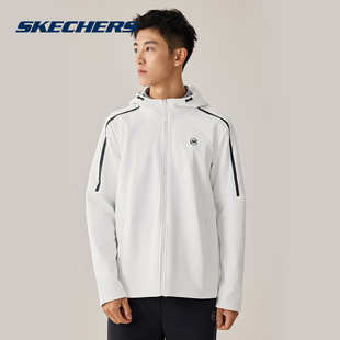 SKECHERS斯凯奇运动2025冬男针织外套 0019 P425M092