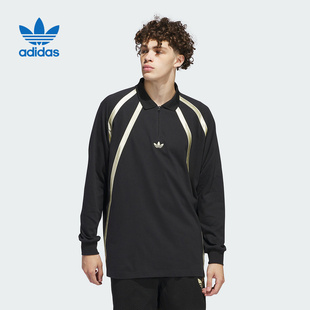 IR6377 adidas阿迪达斯官方旗舰2024夏男女长袖 POLO