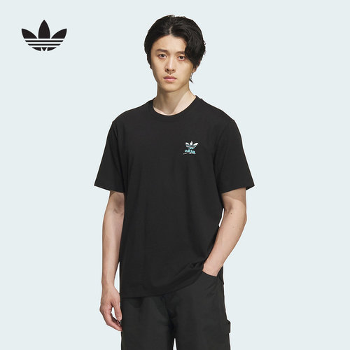 adidas阿迪达斯官方运动2025秋男短袖T恤 KD1838
