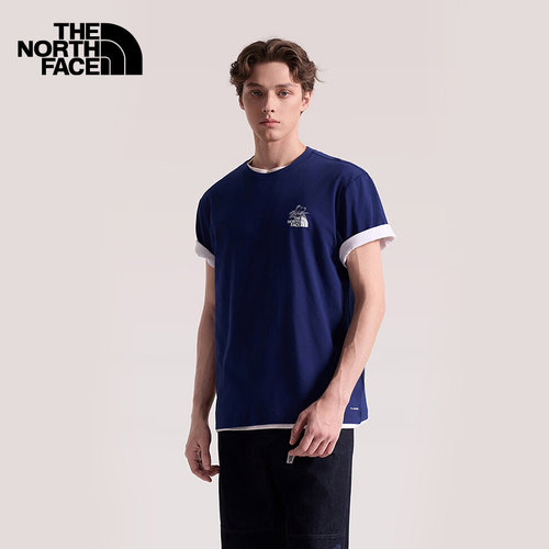 THE NORTH FACE|（新款）2026S/S中性短袖 NF0A8M77BO41