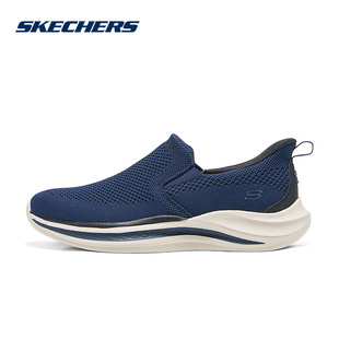 斯凯奇运动2025秋男休闲鞋 NVY 211085