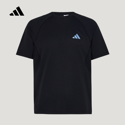 adidas阿迪达斯男子COOLSENSE TEE M 凉风TEE运动休闲短T恤IA6093