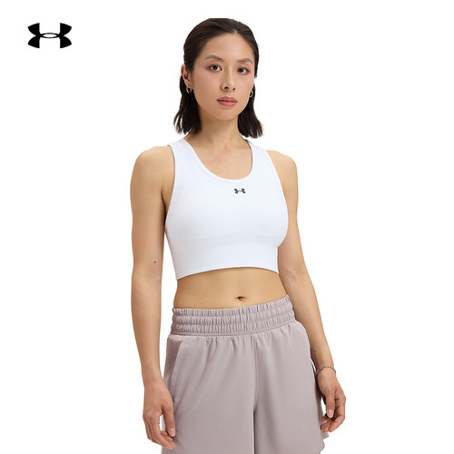 UNDERARMOUR安德玛官方运动2025F/W女运动BRA 1384419-100